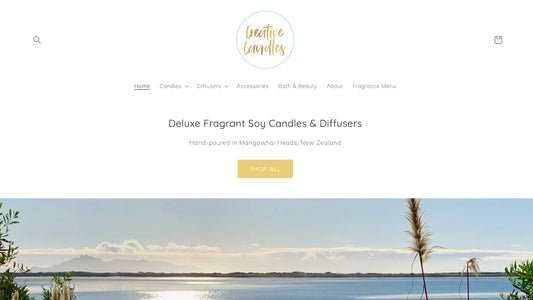 Creative Candles - Shopify Revamp