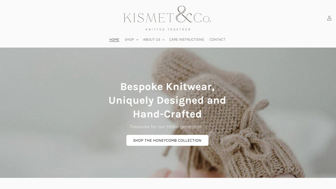 Kismet and Co - Shopify Revamp
