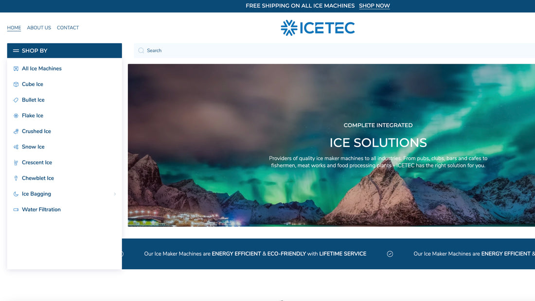 ICETEC - Shopify Revamp
